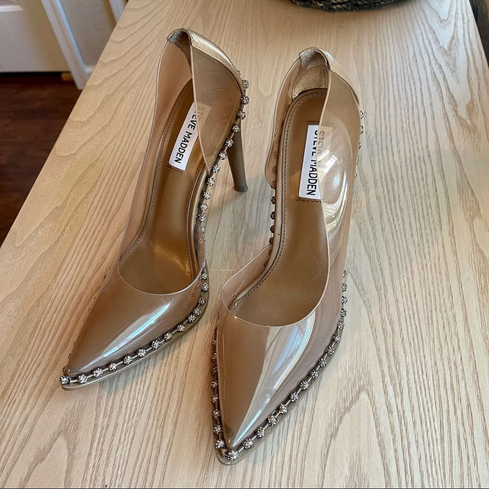 Steve Madden Vyper Clear Pumps